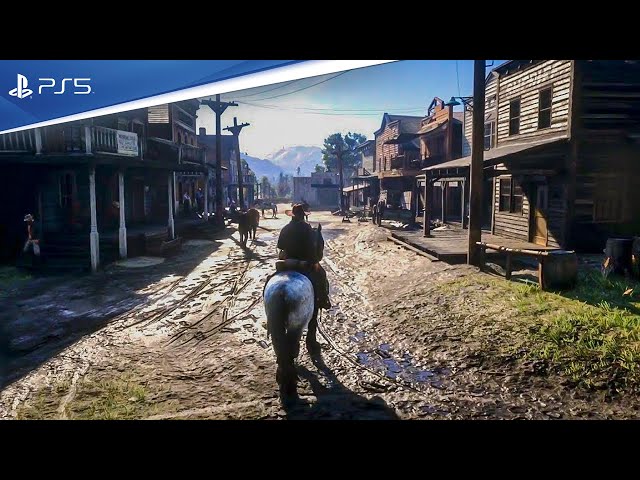 O INICIO DO DE UM DOS MELHORES JOGOS DE MUNDO ABERTO | RED DEAD REDEMPTION 2 - GAMEPLAY NO PS5 EM 4K