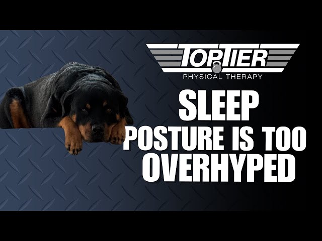 Sleeping Posture - Does It Really Matter?