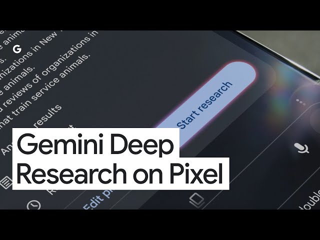 Turbocharge Your Search | Gemini Deep Research on Pixel