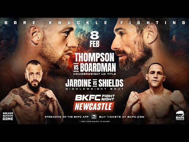 BKFC FIGHT NIGHT NEWCASTLE Full Pay Per View Event | Live!