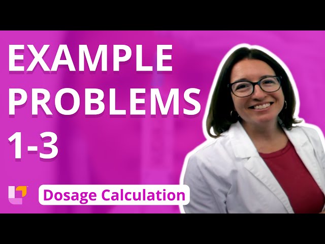 Nursing Dosage Calculations - Easier Than You Think! Example Problems 1- 3 | @LevelUpRN