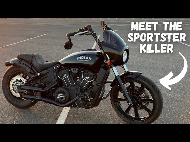 2023 Indian Scout Rogue, Pros and Cons Ride Along