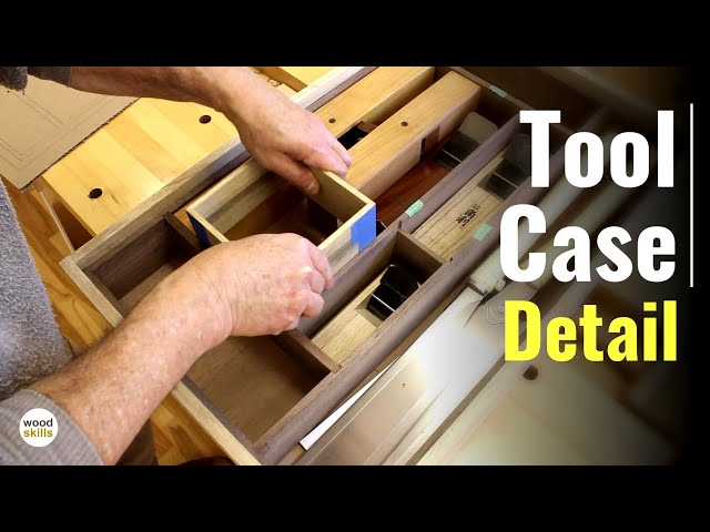 Hand Tool Cabinet Build (Detail) || How to Make Woodworking Hand Tool Cabinet