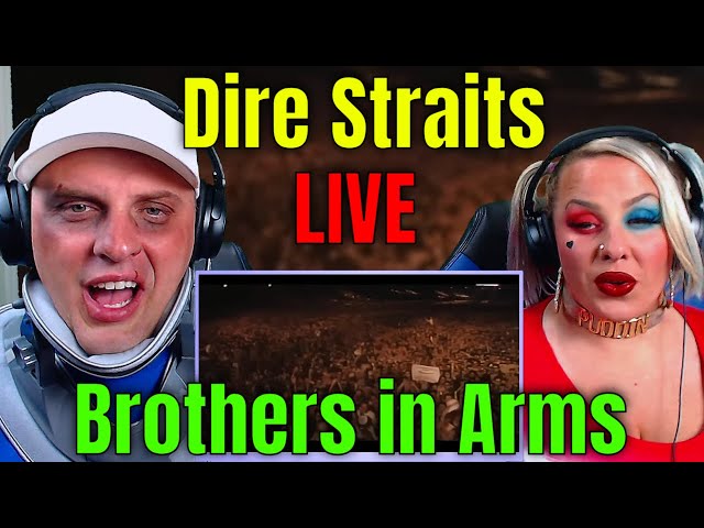 Reaction To Dire Straits - Brothers in Arms - LIVE Wembley 1988 | THE WOLF HUNTERZ REACTIONS