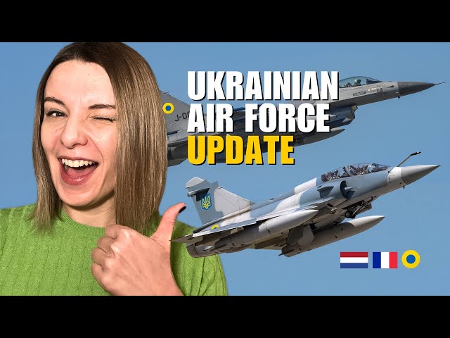 UKRAINIAN AIR FORCE UPDATE: F-16, MIRAGE-2000 READY TO STRIKE RUSSIA Vlog 946: war in Ukraine