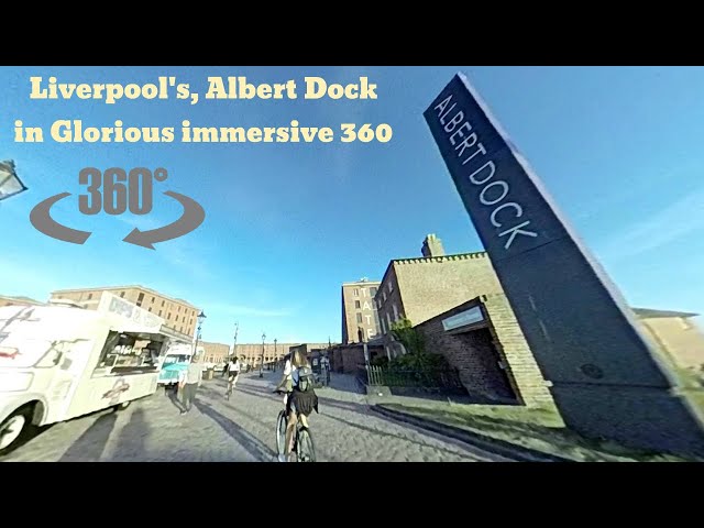 Albert Dock on Liverpool's Waterfront in 360 WORLD - all the world in glorious 360 degrees