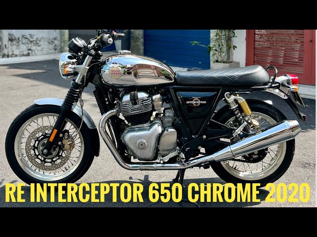 Dương Đô Vật: Royal Enfield Interceptor 650 Bản Màu Chrome Siêu Hiếm Không Nên Bỏ Qua