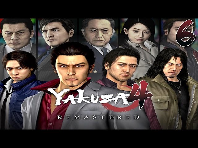 SkyFlourish Plays | Yakuza 4 | Part 6 - The "Parasite" of Kamurocho [VOD]