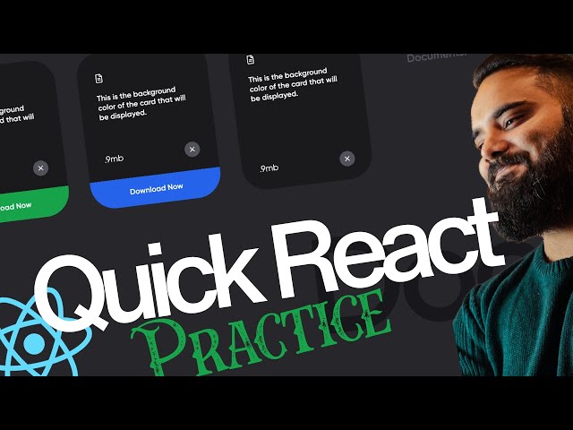 Quick React Practice Task | Docs Mini App | React | Framer Motion