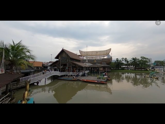 Pattaya Floating Market 360° Virtual Walking 15.10.2022