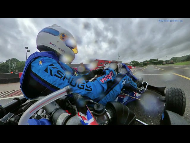 First race in Senior Rotax