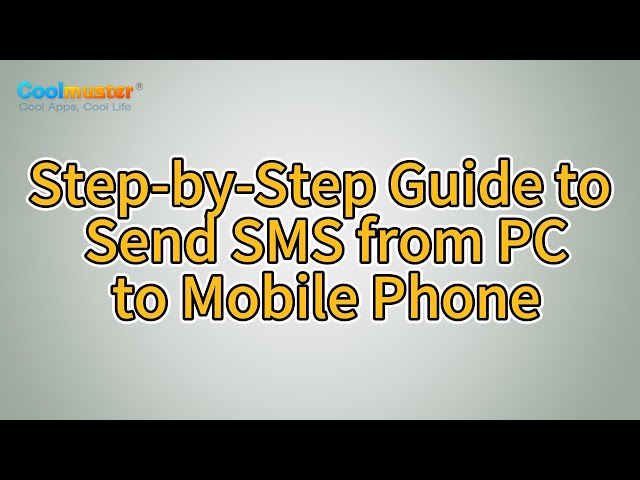 How to Send Text Message from PC to Mobile Phone? [Fast and Accurately]