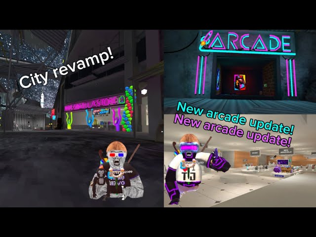 New arcade update in Gtag! (2024) | With @OfficalCocoGodGT @GreenAppl3VR @Skellzvr & Cocolord