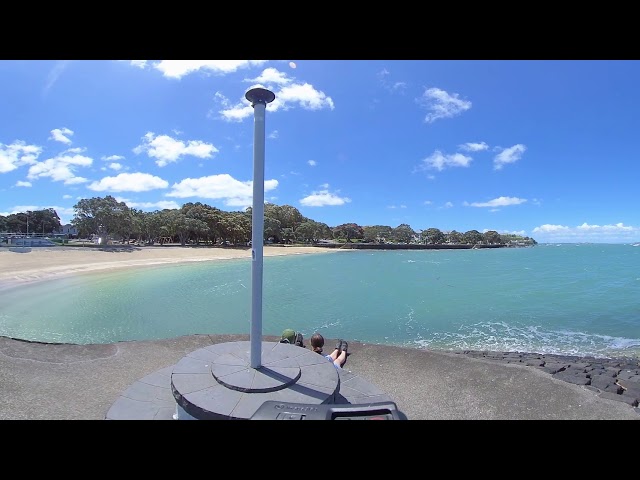 Devonport 360 walk around video, Torpedo Bay Pier and NAVY Museum, Auckland walk around, New Zealand