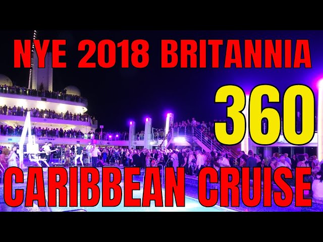 New Years Eve Party - NYE 2018 P&O Britannia Caribbean Cruise by Chris P Tee Magician