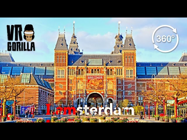 Amsterdam The Netherlands Extended 360 VR Experience - 5K 360 VR Video (short)