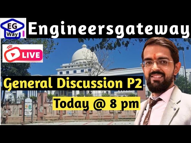 General Discussion || Live Session 2024-25 | AKTU B.Tech First | Lalit Sir #aktuexam #aktu