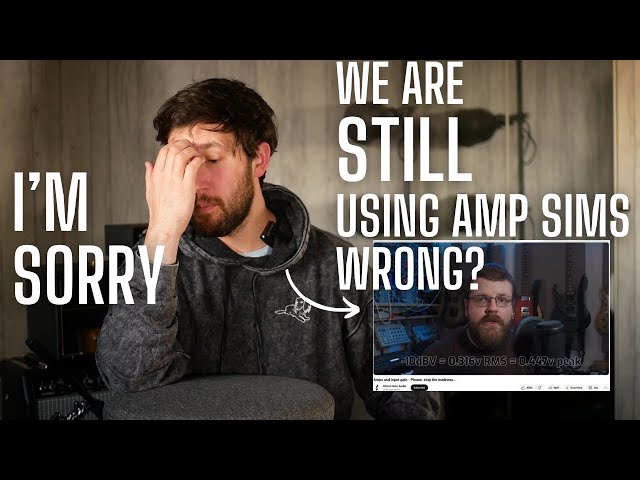 I'm Sorry - We're STILL Using Amp Plugins Wrong?