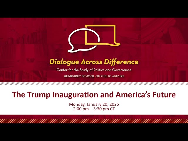 The Trump Inauguration and America's Future