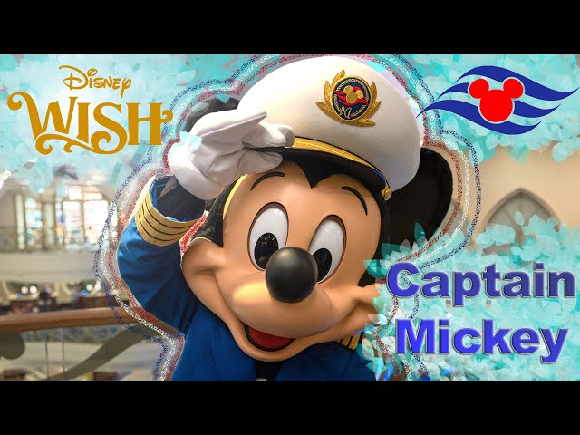 Steer the ship with Captain Mickey aboard the Disney Wish in 3D VR180