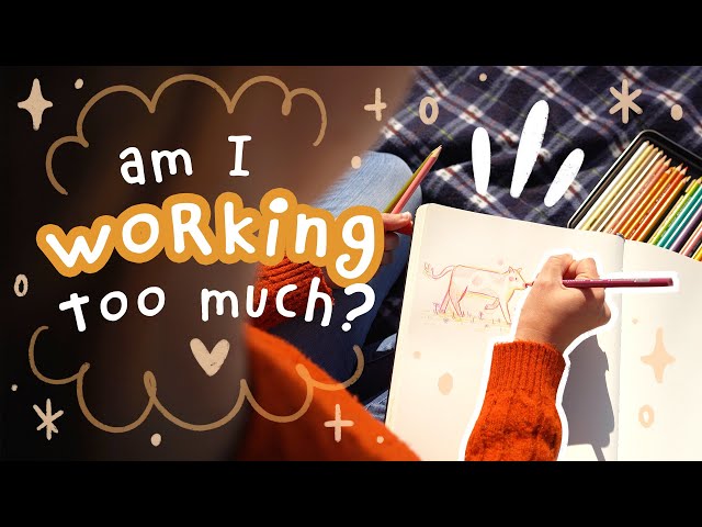 How Much Time It Takes Me To Be A Full-Time Content Creator and Illustrator