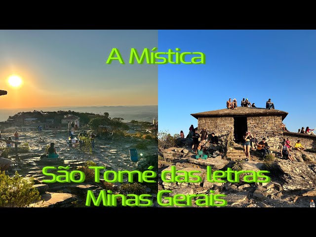 São Tomé das Letras Mística e Surpreendente, Campng Candeia e Fotos Noturnas