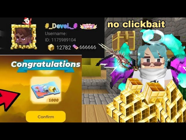 5 legal way to get free 9999 G-cubes in Blockman go | G-cubes Hack 😈