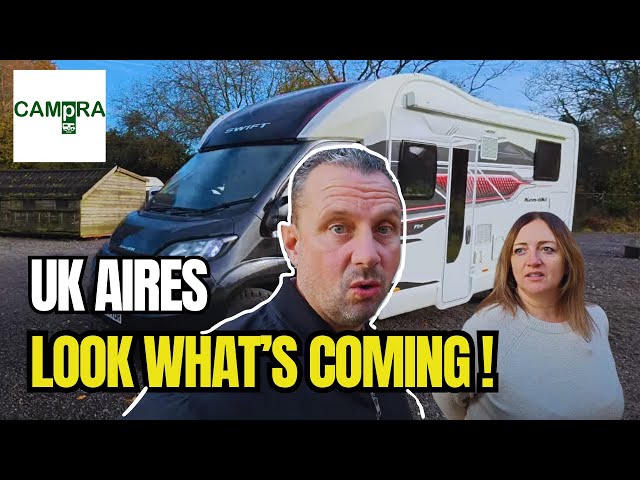 Can UK Vanlife be as Good as Europe | We visit a CAMpRA Aire to Find Out