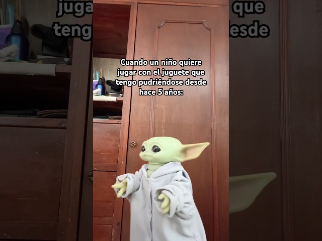 Consíguete el tuyo😠 #humor #meme #babyyoda #juguete