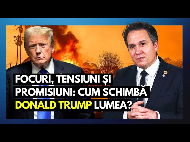 Focuri, tensiuni și promisiuni: Cum schimbă Donald Trump lumea? | cu pastorul Florin Antonie