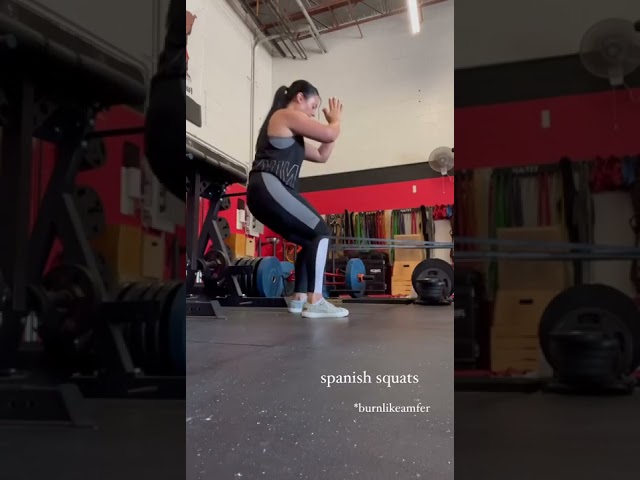 Spanish Squats