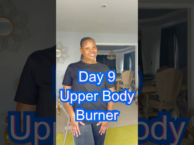 Day 9: Quick Home Upper Body Workout That Actually Works!