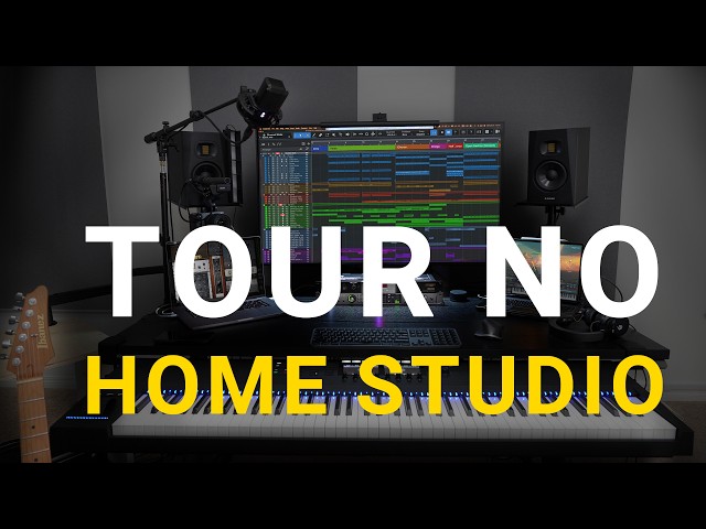 Tour No meu HOME STUDIO 2025 - O Melhor Custo X Benefício