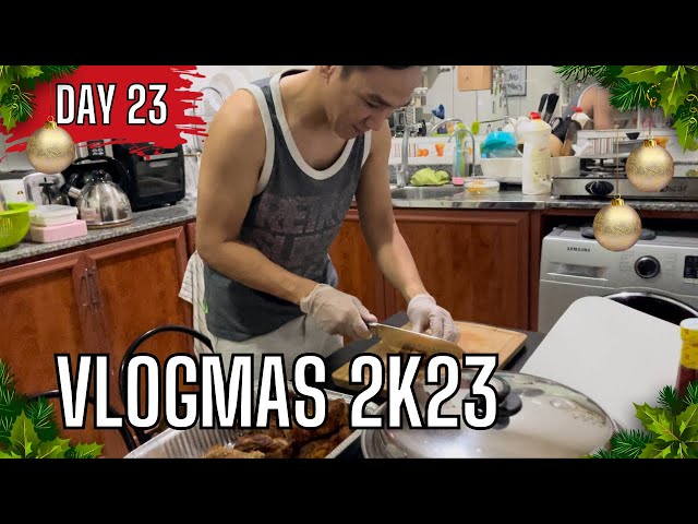 VLOGMAS Day 23 | Crispy Lechon Kawali Saladmaster