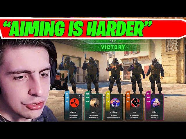 Shroud Thinks Spraying Is Harder in Counter Strike 2❗