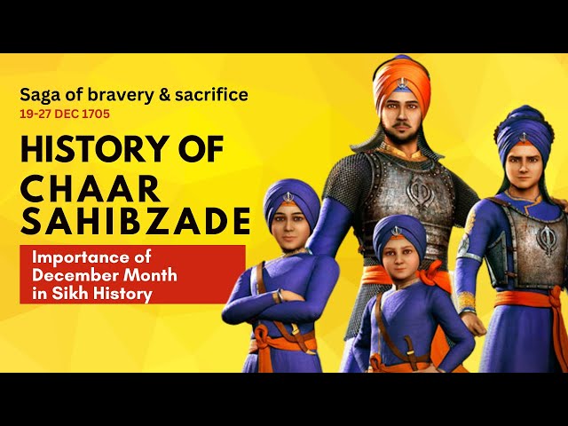 || Chaar Sahibzade Saga of bravery & sacrifice in Indian history || Veer Bal Diwas