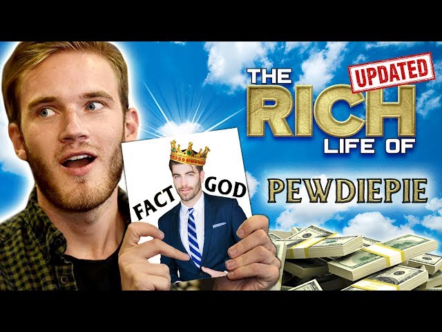 PewDiePie | The Rich Life | Felix Kjellberg Net Worth 2019 ( Money Made / Spent )