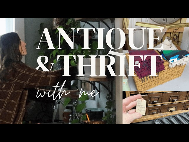 I FINALLY bought it!! Antique & Thrift Shop With Me