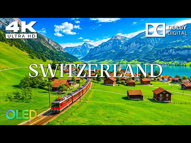 Switzerland 4K - Breathtaking Swiss Alps with Cinematic Music | 4K Dolby Vision | 4K HDR 60fps