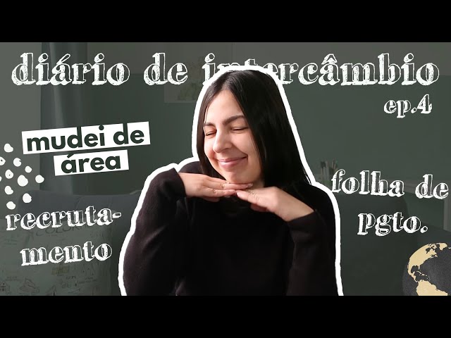 4° Diário de Intercâmbio: mudei de área no meu estágio | Mariany Viaja