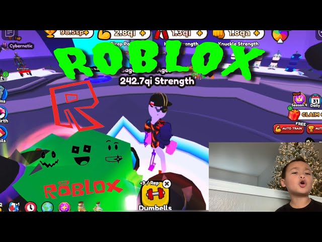 Roblox Arm Wrestle Simulator Kids Follow Along!