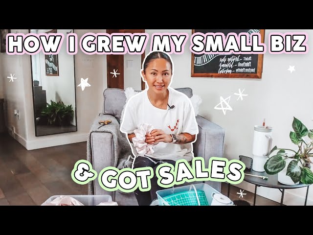 How I Grew My Small Business in 5 years 🌱 Lessons & Mistakes 🖤✨