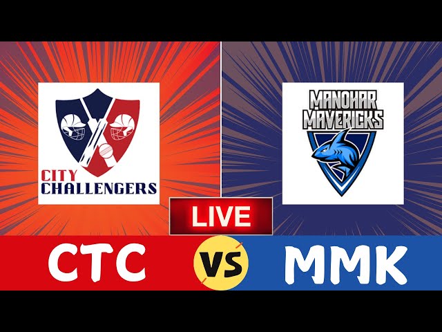 Manohar Mavericks vs City Challengers l 18th Match, Chandigarh T20 2025 l Live Cricket Match Today