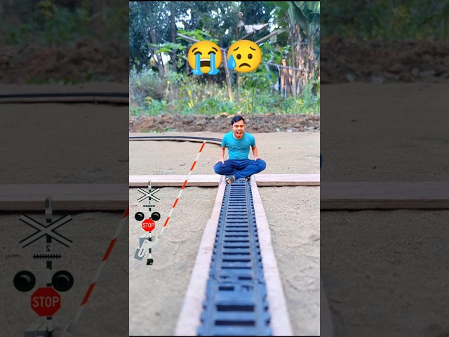 TOY Locomotive express Train VS Me Accident