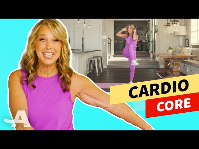 Heart-Pumping 10-Minute Cardio Core Exercises With Denise Austin