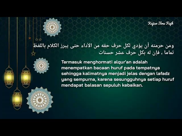 Media dakwah-Adab Terhadap Al Qur'an Part 3