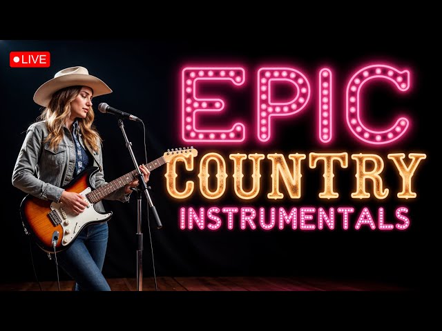 🎶 Epic Country Instrumental | Relaxing Western Melodies 🎸🌾