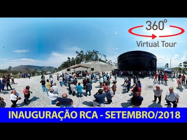 360º - Acompanhamento das Obras - CTC - Nova Iguaçu - CEDAE - Inauguração RCA - 14/set/2018