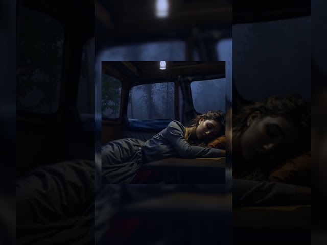 Can't Sleep? Relax with Cozy Car Rain Sounds for Deep Sleep 🚗🌧️