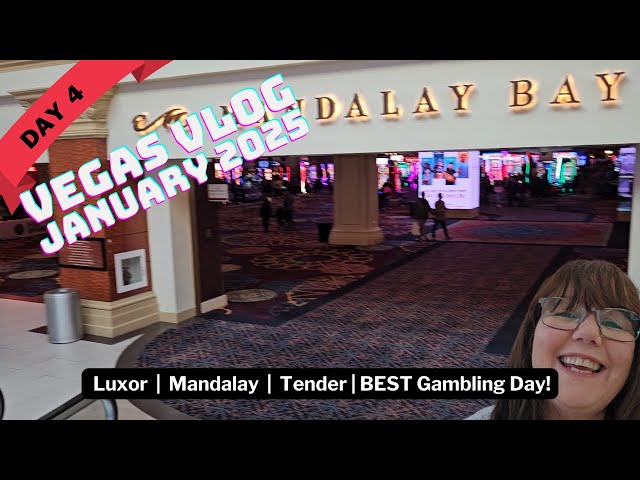 Vegas Vlog January 2025 - Day 4 - My BEST Day of Gambling for the Trip!